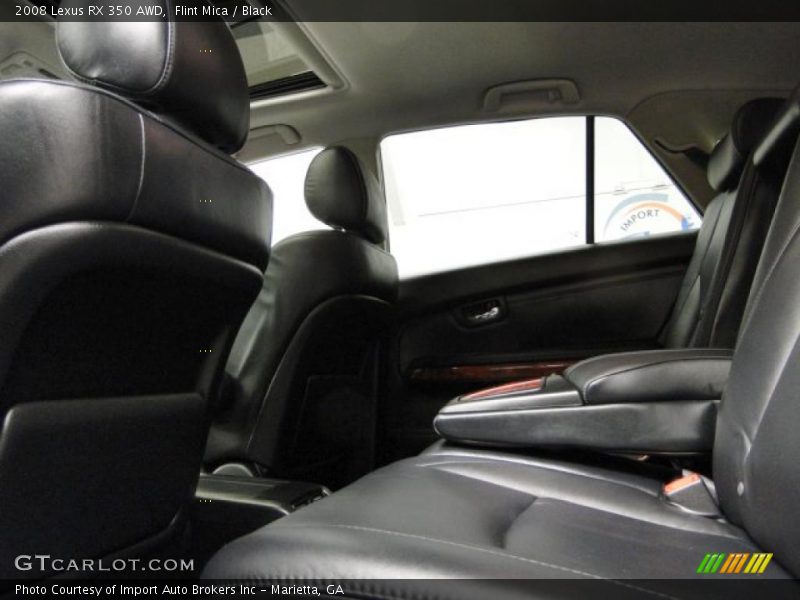 Flint Mica / Black 2008 Lexus RX 350 AWD