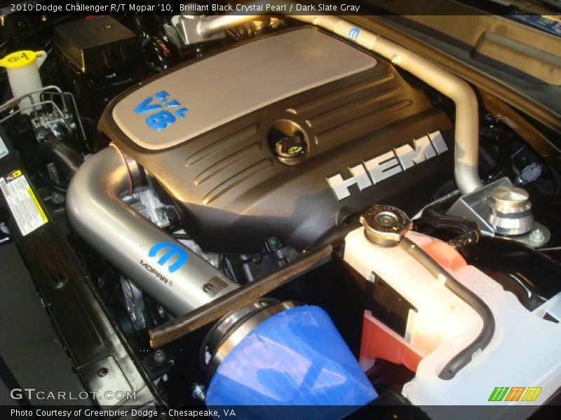  2010 Challenger R/T Mopar '10 Engine - 5.7 Liter HEMI OHV 16-Valve MDS VVT V8