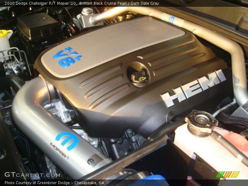  2010 Challenger R/T Mopar '10 Engine - 5.7 Liter HEMI OHV 16-Valve MDS VVT V8