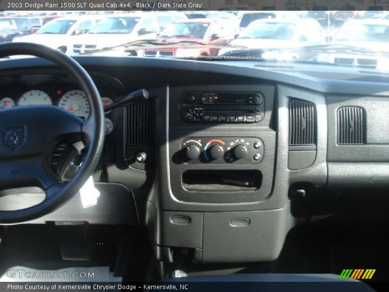 Black / Dark Slate Gray 2003 Dodge Ram 1500 SLT Quad Cab 4x4