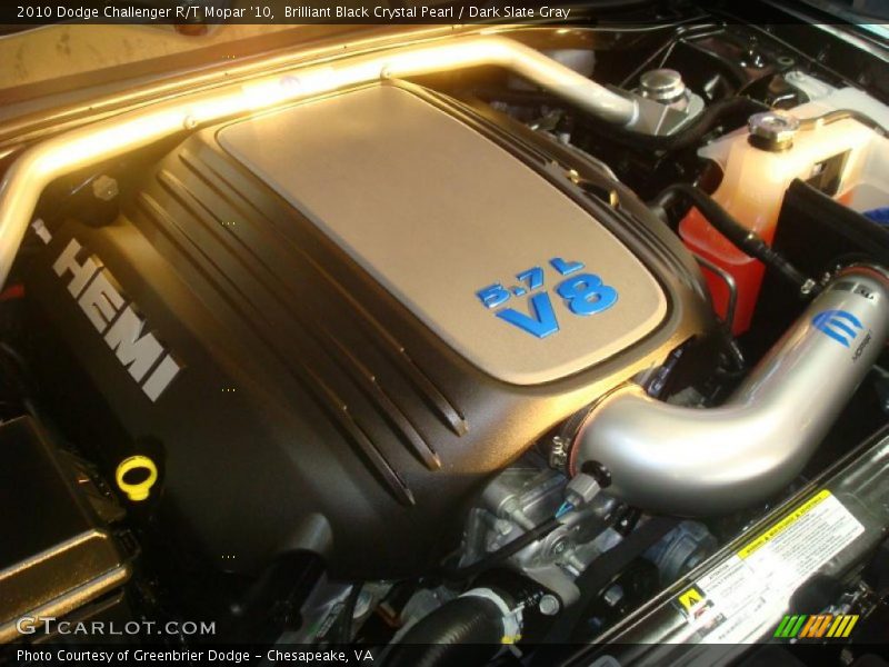  2010 Challenger R/T Mopar '10 Engine - 5.7 Liter HEMI OHV 16-Valve MDS VVT V8