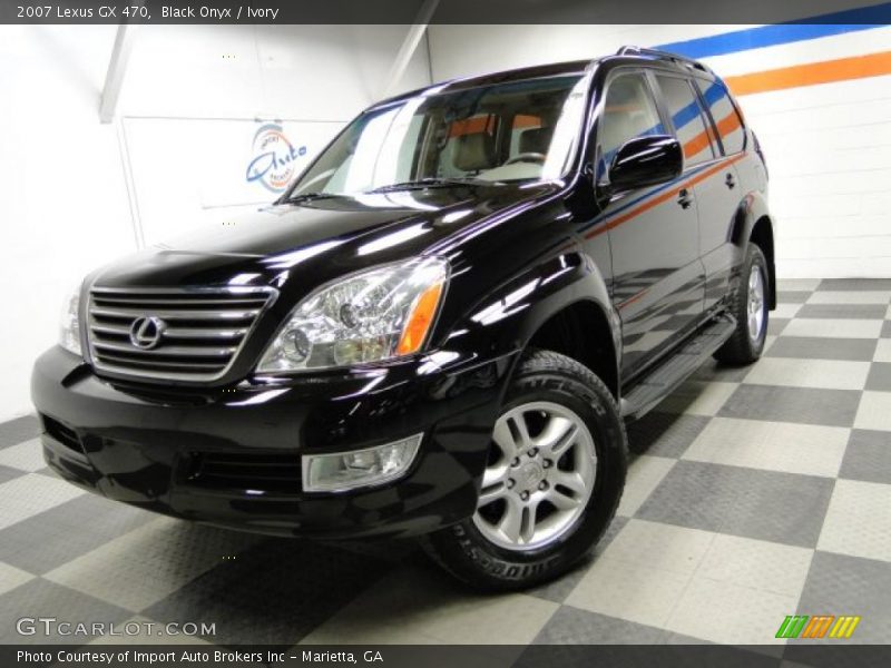 Black Onyx / Ivory 2007 Lexus GX 470