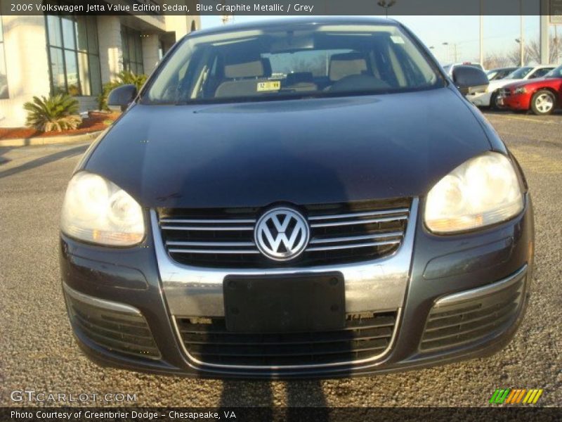 Blue Graphite Metallic / Grey 2006 Volkswagen Jetta Value Edition Sedan