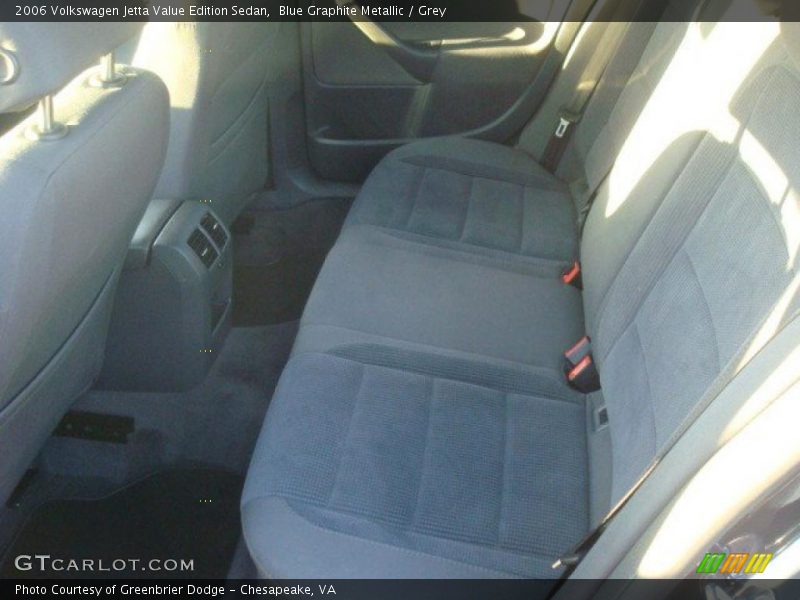 Blue Graphite Metallic / Grey 2006 Volkswagen Jetta Value Edition Sedan