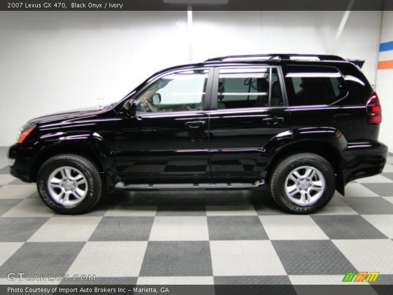 Black Onyx / Ivory 2007 Lexus GX 470