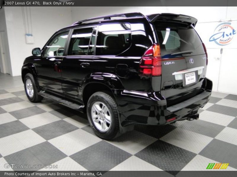 Black Onyx / Ivory 2007 Lexus GX 470