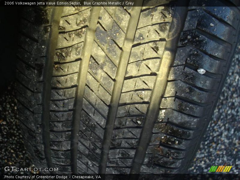 Blue Graphite Metallic / Grey 2006 Volkswagen Jetta Value Edition Sedan