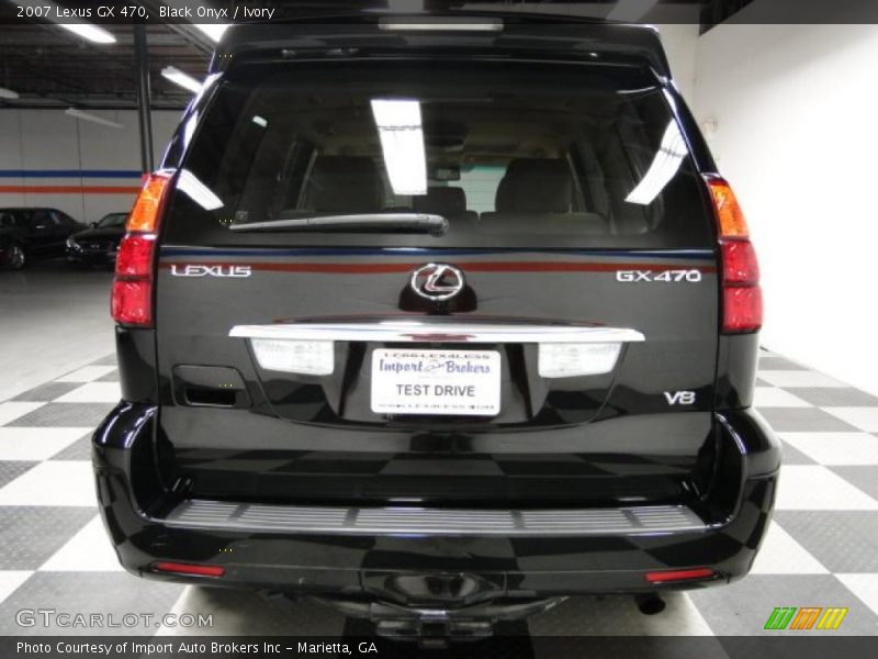 Black Onyx / Ivory 2007 Lexus GX 470