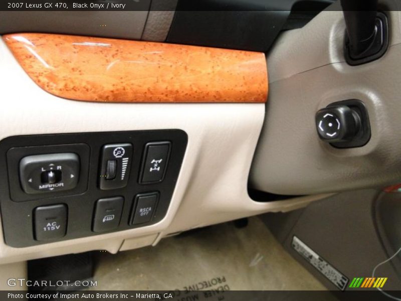 Black Onyx / Ivory 2007 Lexus GX 470