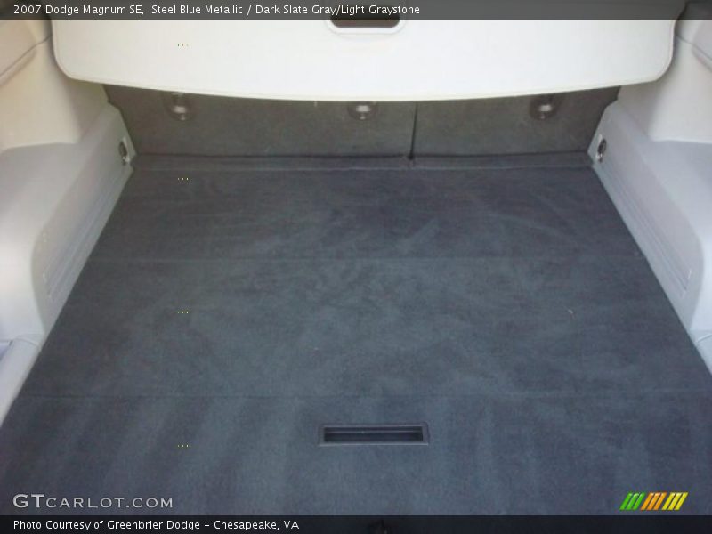 Steel Blue Metallic / Dark Slate Gray/Light Graystone 2007 Dodge Magnum SE