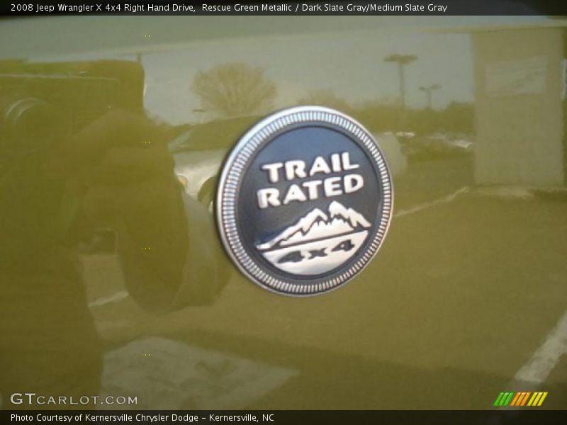  2008 Wrangler X 4x4 Right Hand Drive Logo