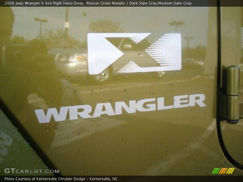  2008 Wrangler X 4x4 Right Hand Drive Logo