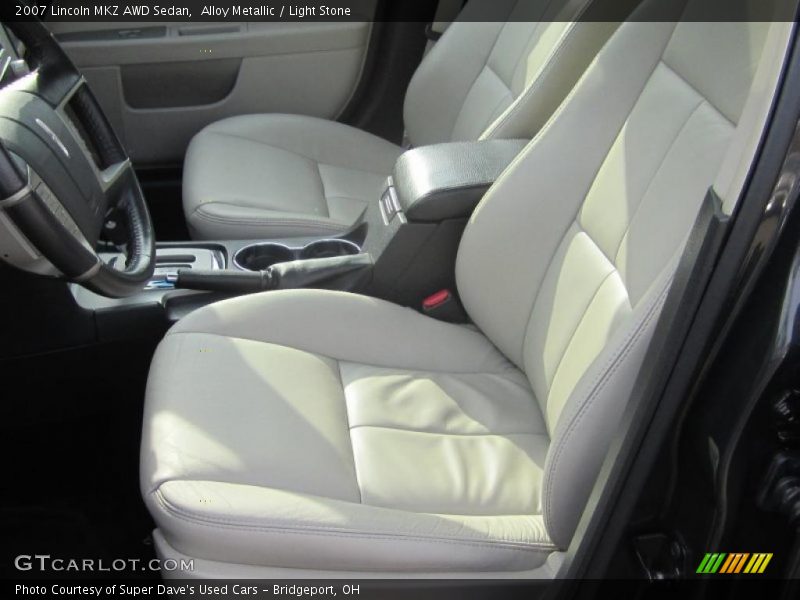Alloy Metallic / Light Stone 2007 Lincoln MKZ AWD Sedan