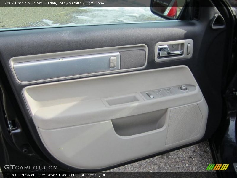 Alloy Metallic / Light Stone 2007 Lincoln MKZ AWD Sedan
