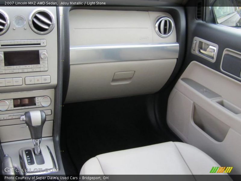 Alloy Metallic / Light Stone 2007 Lincoln MKZ AWD Sedan