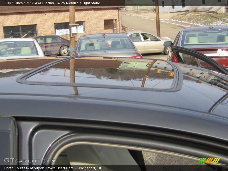 Alloy Metallic / Light Stone 2007 Lincoln MKZ AWD Sedan