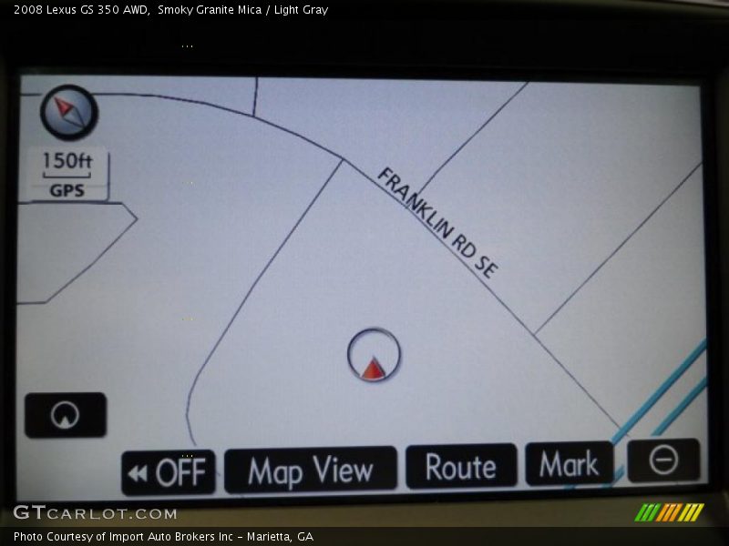 Smoky Granite Mica / Light Gray 2008 Lexus GS 350 AWD