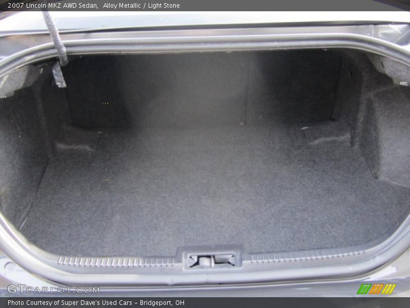 Alloy Metallic / Light Stone 2007 Lincoln MKZ AWD Sedan