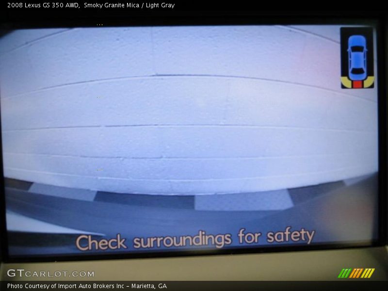 Smoky Granite Mica / Light Gray 2008 Lexus GS 350 AWD