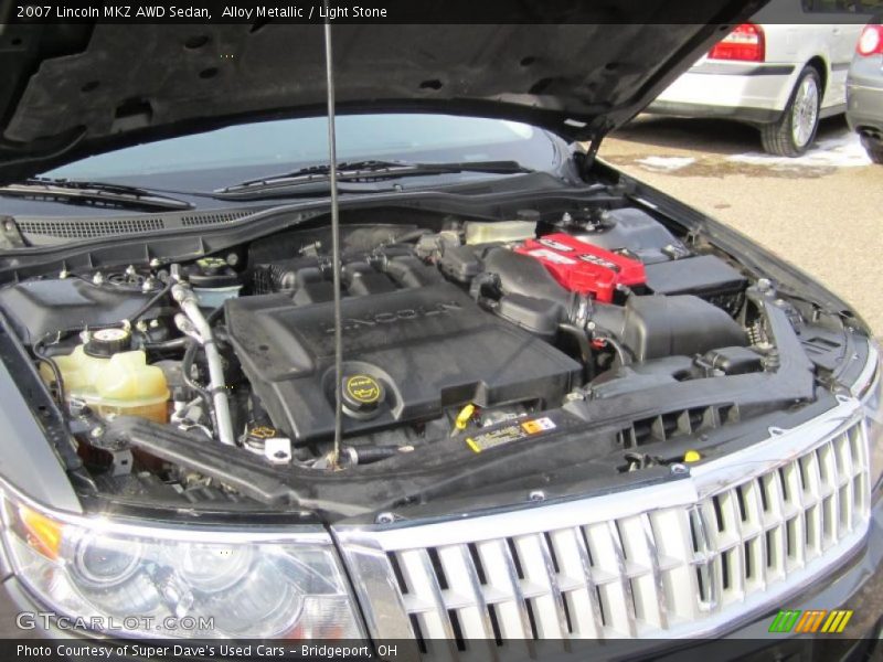 Alloy Metallic / Light Stone 2007 Lincoln MKZ AWD Sedan