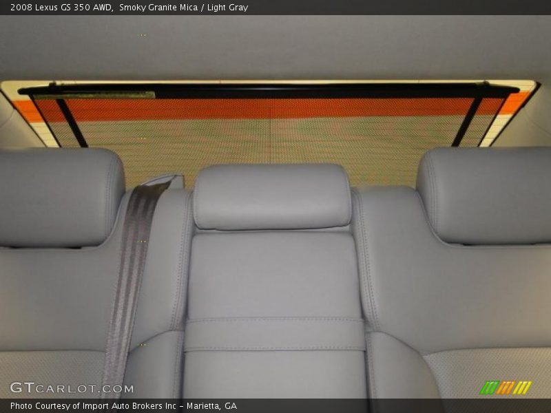Smoky Granite Mica / Light Gray 2008 Lexus GS 350 AWD