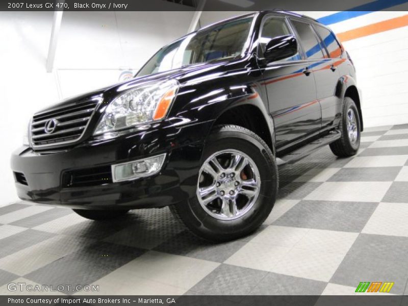 Black Onyx / Ivory 2007 Lexus GX 470