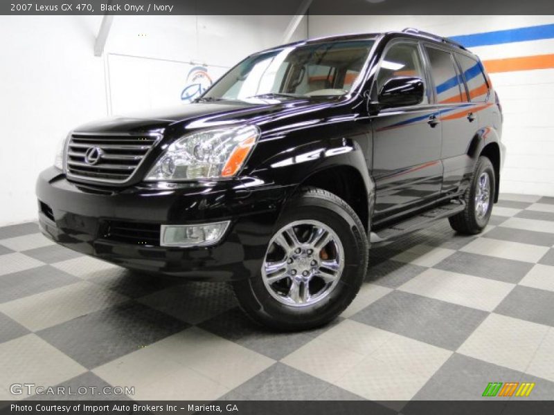 Black Onyx / Ivory 2007 Lexus GX 470