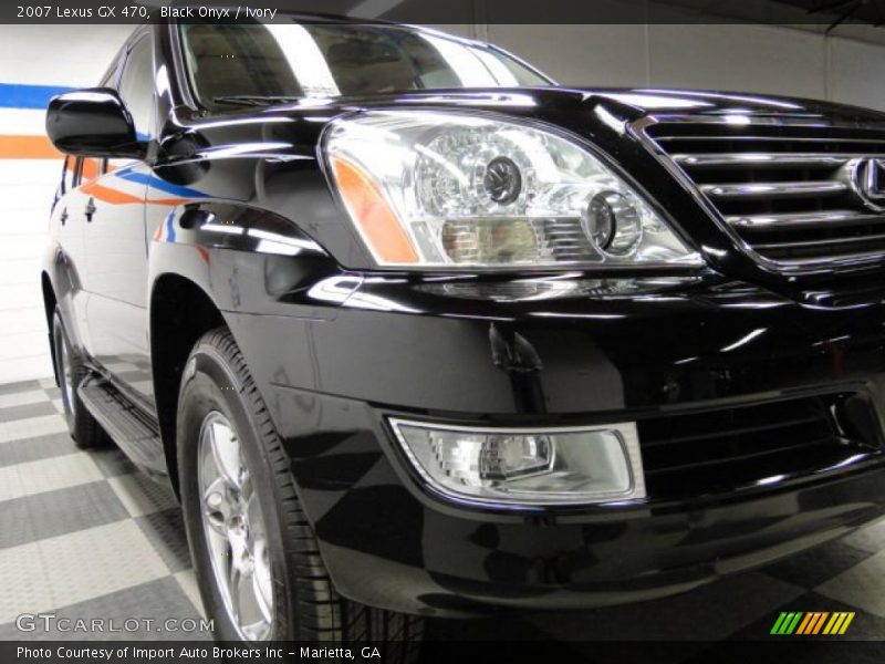 Black Onyx / Ivory 2007 Lexus GX 470
