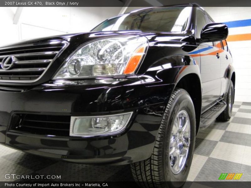 Black Onyx / Ivory 2007 Lexus GX 470