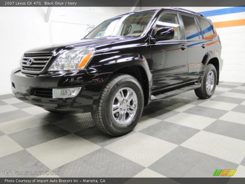 Black Onyx / Ivory 2007 Lexus GX 470