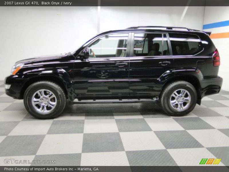 Black Onyx / Ivory 2007 Lexus GX 470