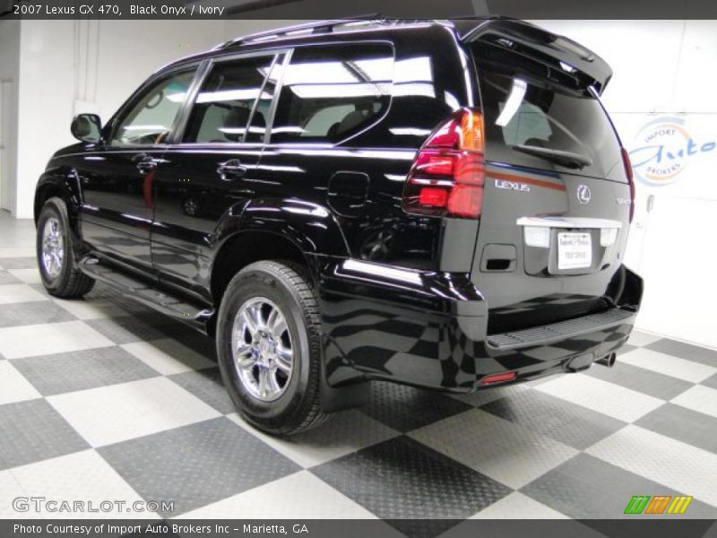 Black Onyx / Ivory 2007 Lexus GX 470