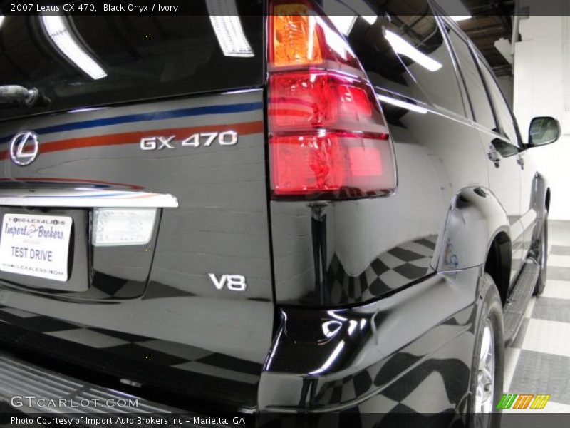 Black Onyx / Ivory 2007 Lexus GX 470