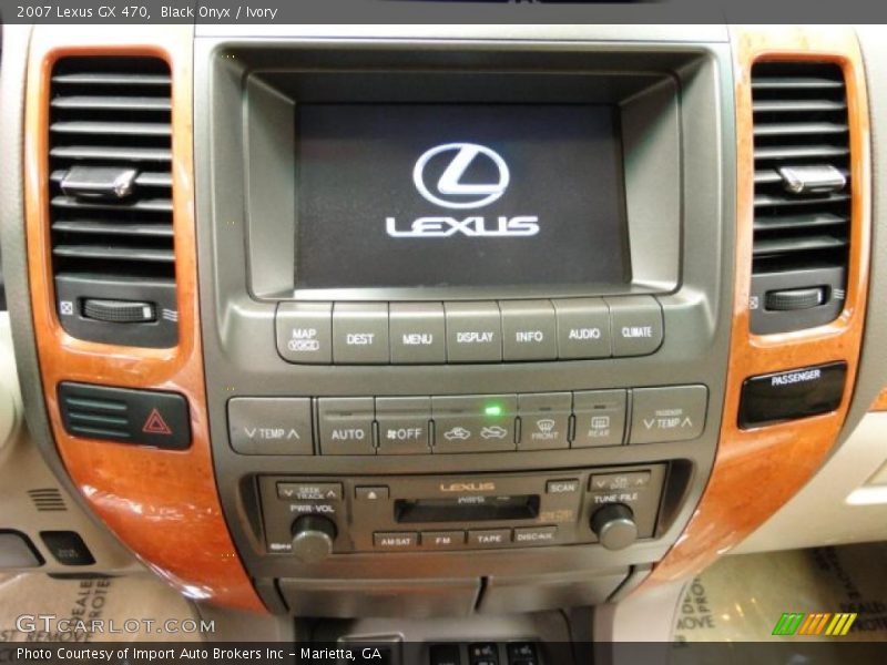 Black Onyx / Ivory 2007 Lexus GX 470