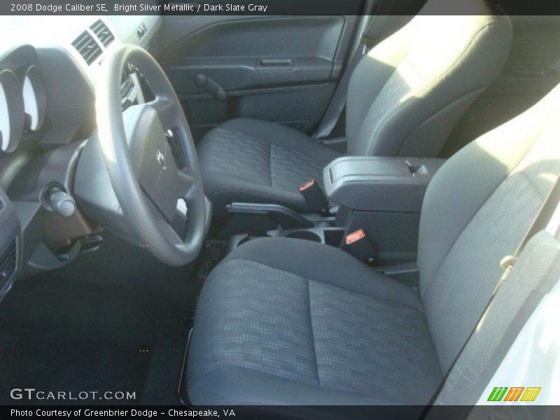 Bright Silver Metallic / Dark Slate Gray 2008 Dodge Caliber SE
