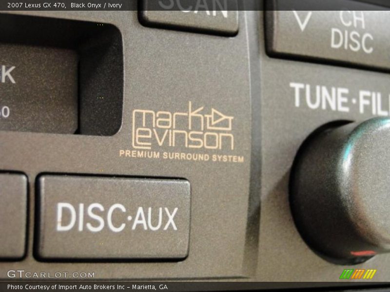 Black Onyx / Ivory 2007 Lexus GX 470