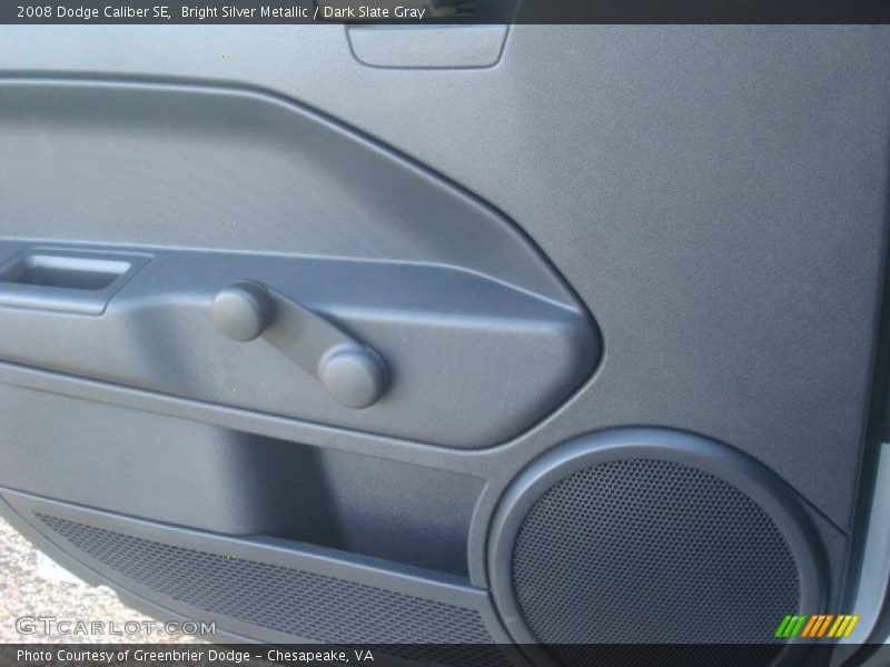 Bright Silver Metallic / Dark Slate Gray 2008 Dodge Caliber SE