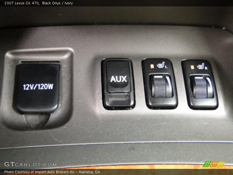 Black Onyx / Ivory 2007 Lexus GX 470