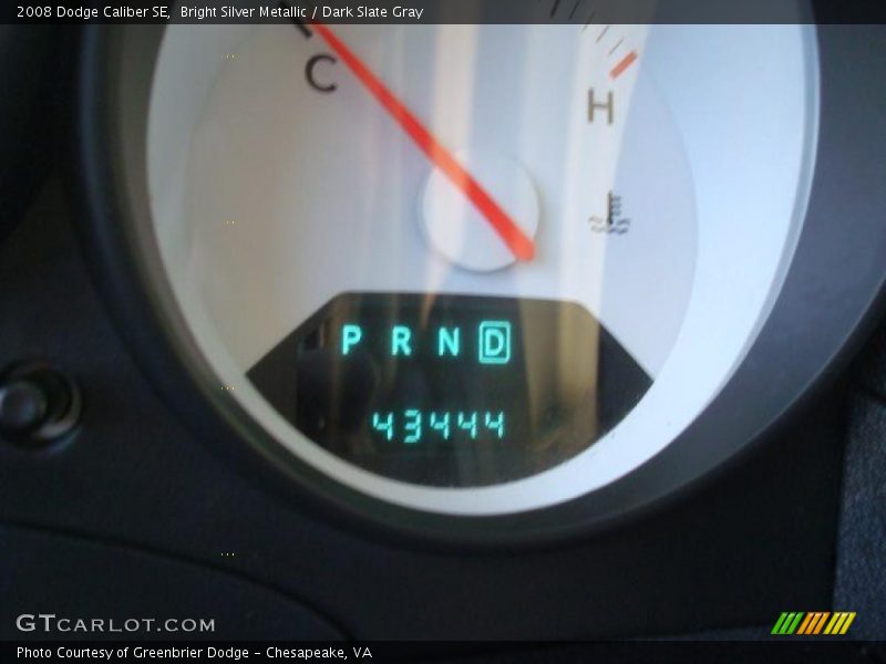 Bright Silver Metallic / Dark Slate Gray 2008 Dodge Caliber SE