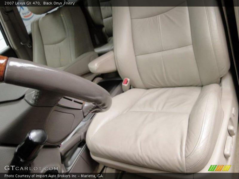 Black Onyx / Ivory 2007 Lexus GX 470