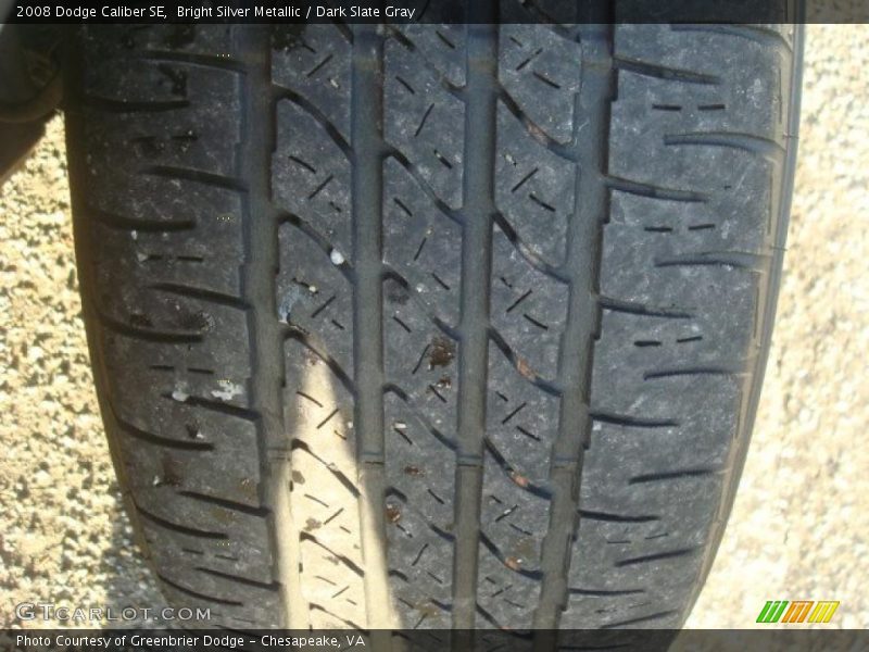 Bright Silver Metallic / Dark Slate Gray 2008 Dodge Caliber SE