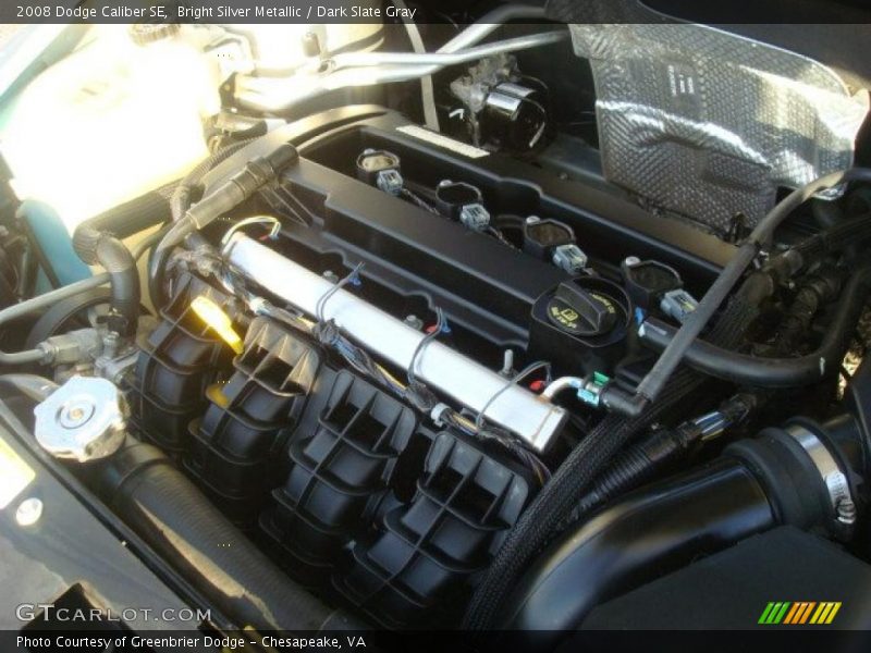 Bright Silver Metallic / Dark Slate Gray 2008 Dodge Caliber SE