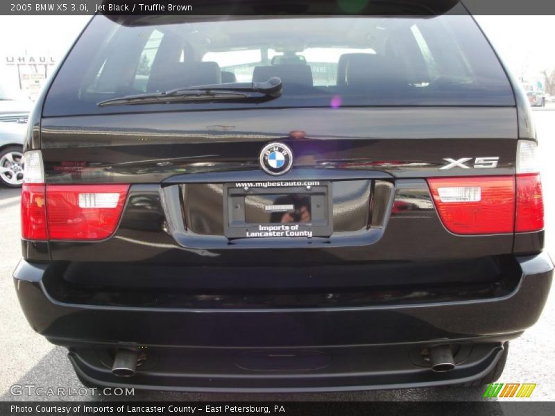 Jet Black / Truffle Brown 2005 BMW X5 3.0i