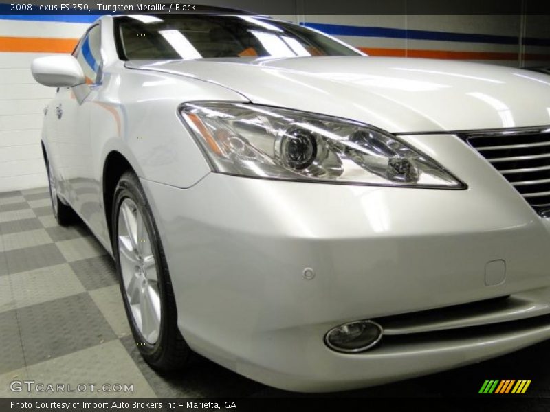 Tungsten Metallic / Black 2008 Lexus ES 350