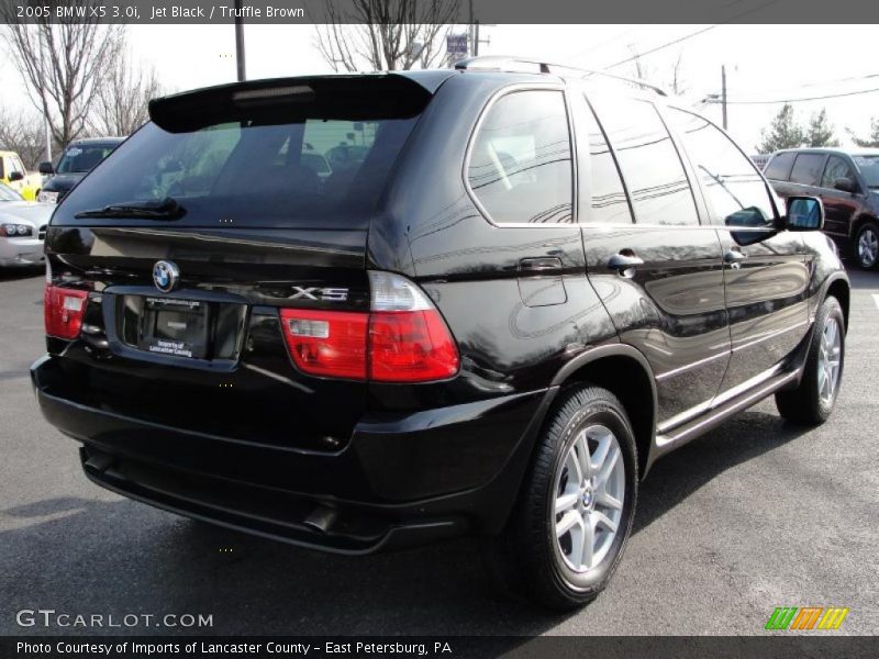Jet Black / Truffle Brown 2005 BMW X5 3.0i