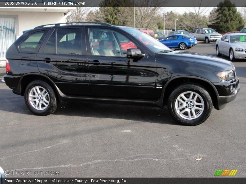 Jet Black / Truffle Brown 2005 BMW X5 3.0i