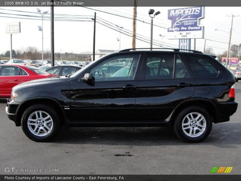 Jet Black / Truffle Brown 2005 BMW X5 3.0i