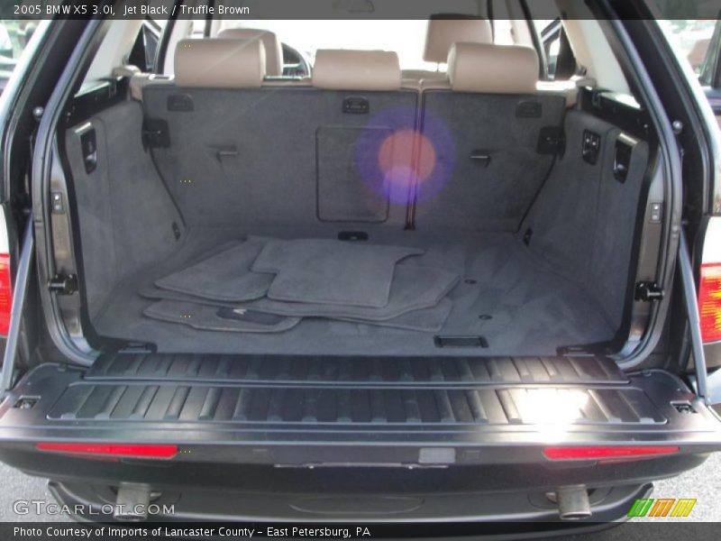 Jet Black / Truffle Brown 2005 BMW X5 3.0i
