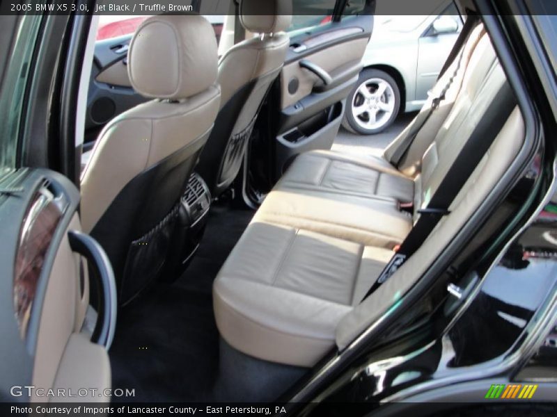 Jet Black / Truffle Brown 2005 BMW X5 3.0i