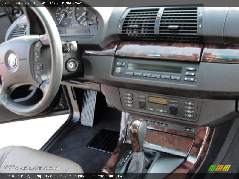 Jet Black / Truffle Brown 2005 BMW X5 3.0i